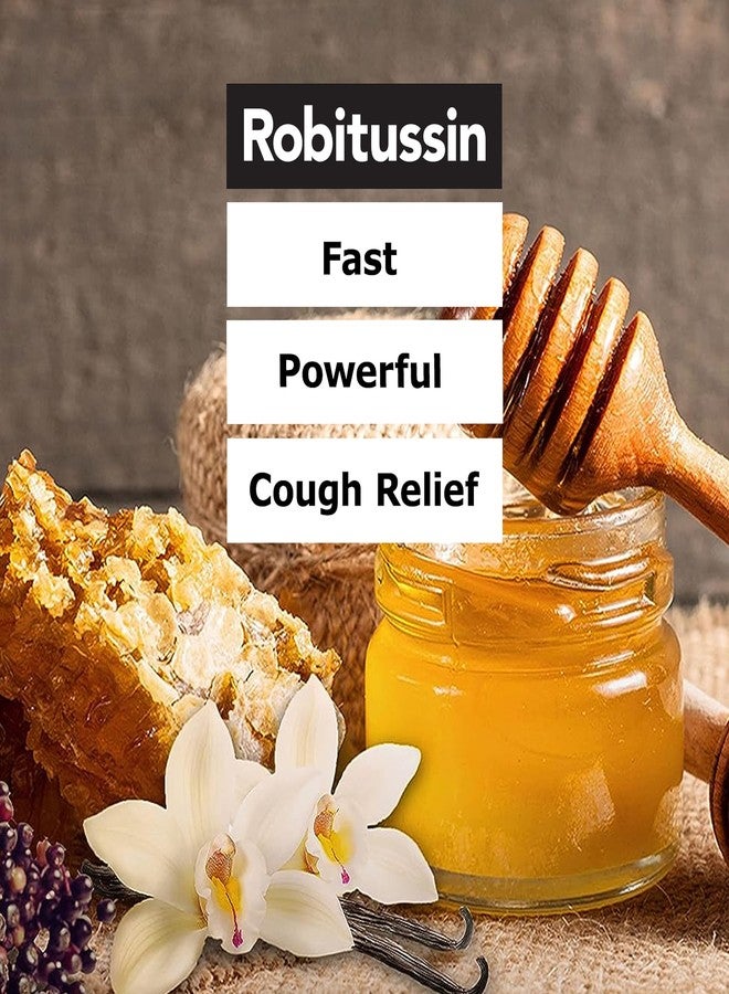 Robitussin Honey DM Max Cough Plus Chest Congestion and Robitussin Maximum Strength Honey Nighttime Cough DM, Adult Formulas - 2 x 4 Fl Oz Bottles - Image 2